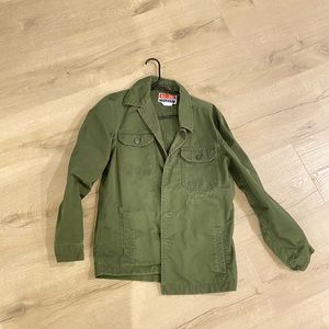 GREEN ARMY JACKET